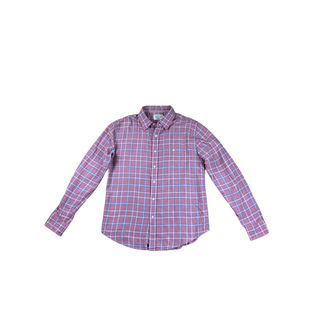 The Normal Brand Shirt Mens Medium Plaid Flannel Button Up Classiccore Prep